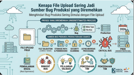 Kenapa File Upload Sering Jadi Sumber Bug Produksi yang Diremehkan